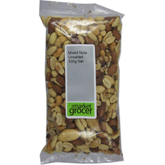 The Market Grocer - Nuts Mixed - Unsalted | Harris Farm Online