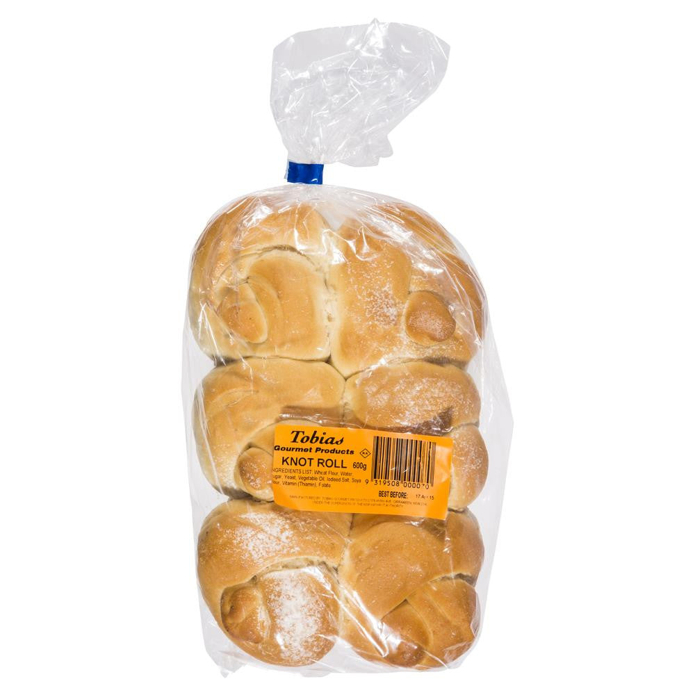 Tobias Gourmet Products Knot Roll 600g , Z-Bakery - HFM, Harris Farm Markets
 - 1