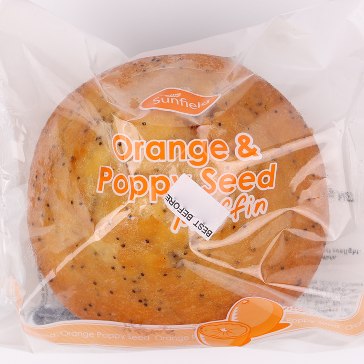 Sunfield Orange and Poppy Seed Muffin 160g