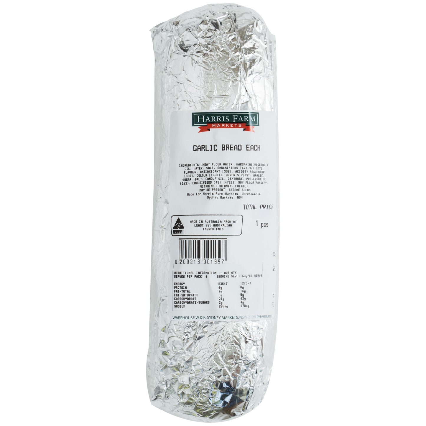 Harris Farm Garlic Bread | Harris Farm Online