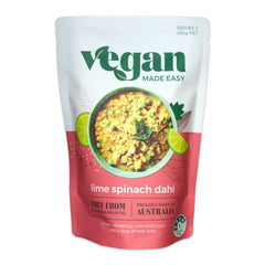 Vegan Made Easy Lime and Spinach Dahl 430g