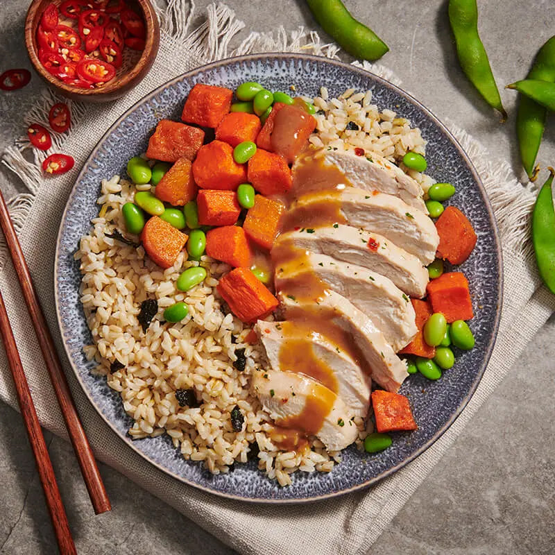 My Muscle Chef - Miso Chicken with Edamame & Sweet Potato (440g)