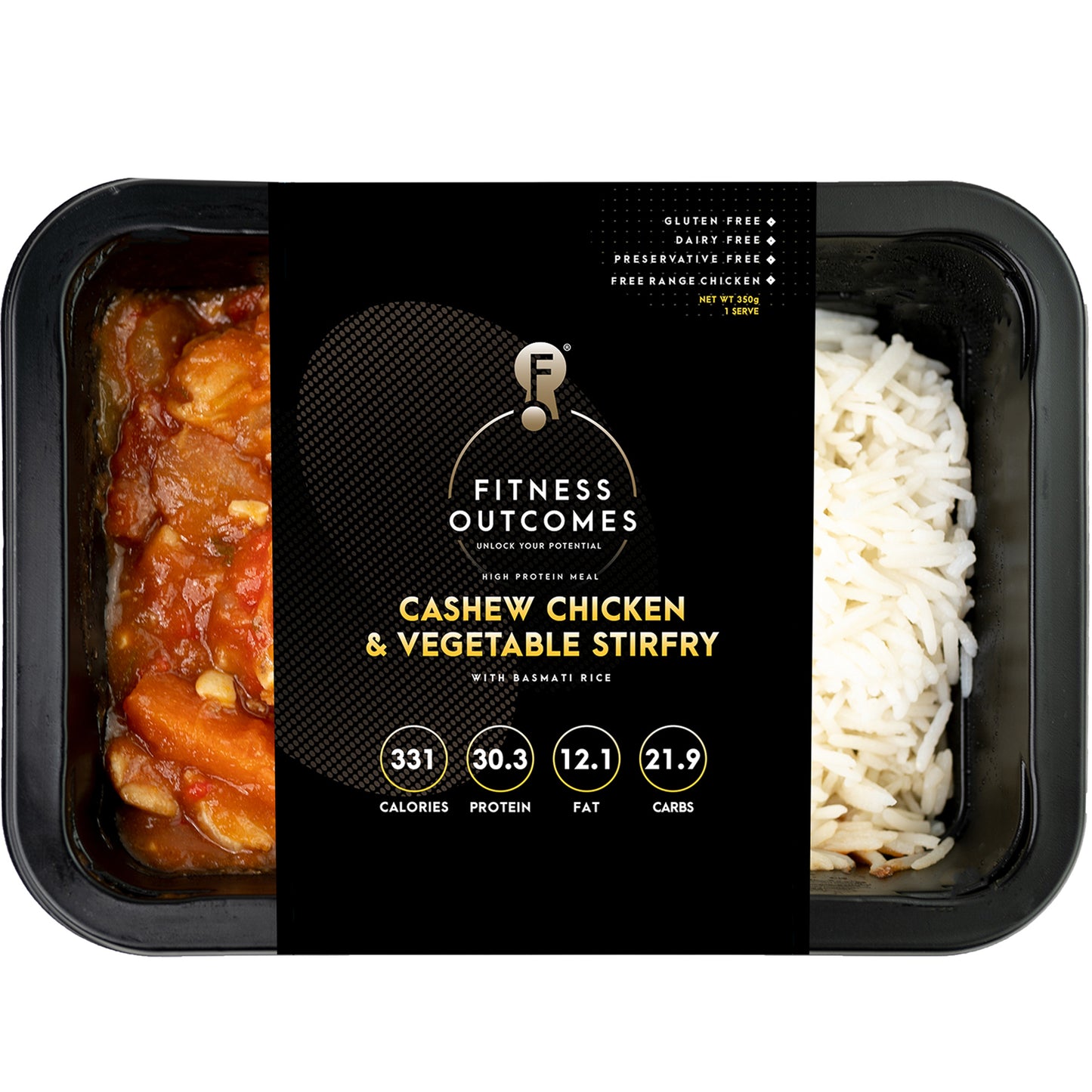 Fitness Outcomes Cashew Chicken and Vegetable Stir Fry | Harris Farm Online