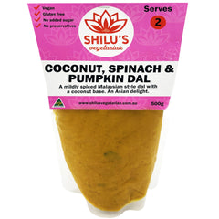 Shilu Coconut, Spinach and Pumpkin Dal | Harris Farm Online