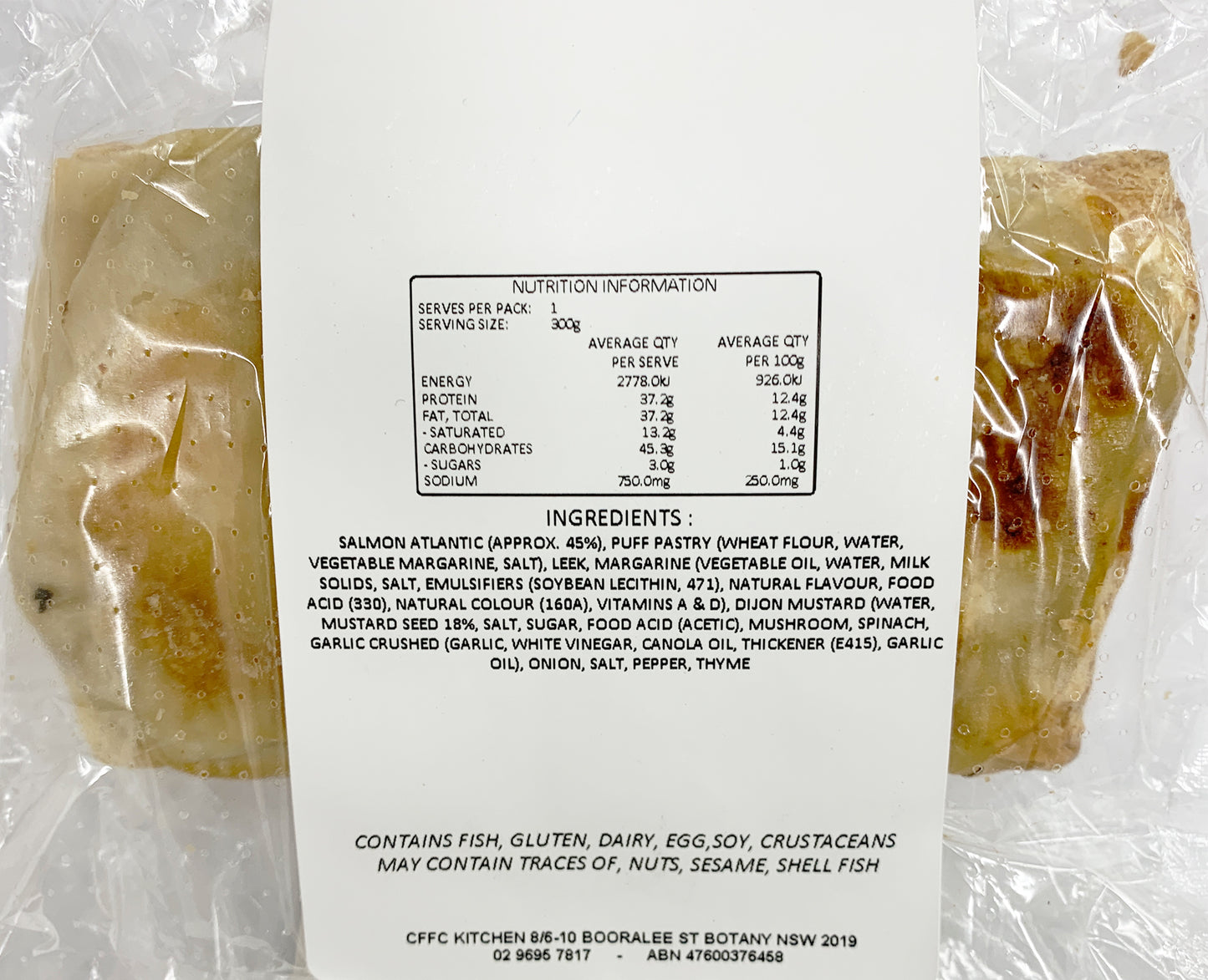 The Little Chef By Cortis Salmon Wellington | Harris Farm Online