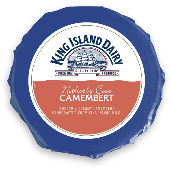 King Island Dairy Netherby Cove Camembert Cheese 100-250g