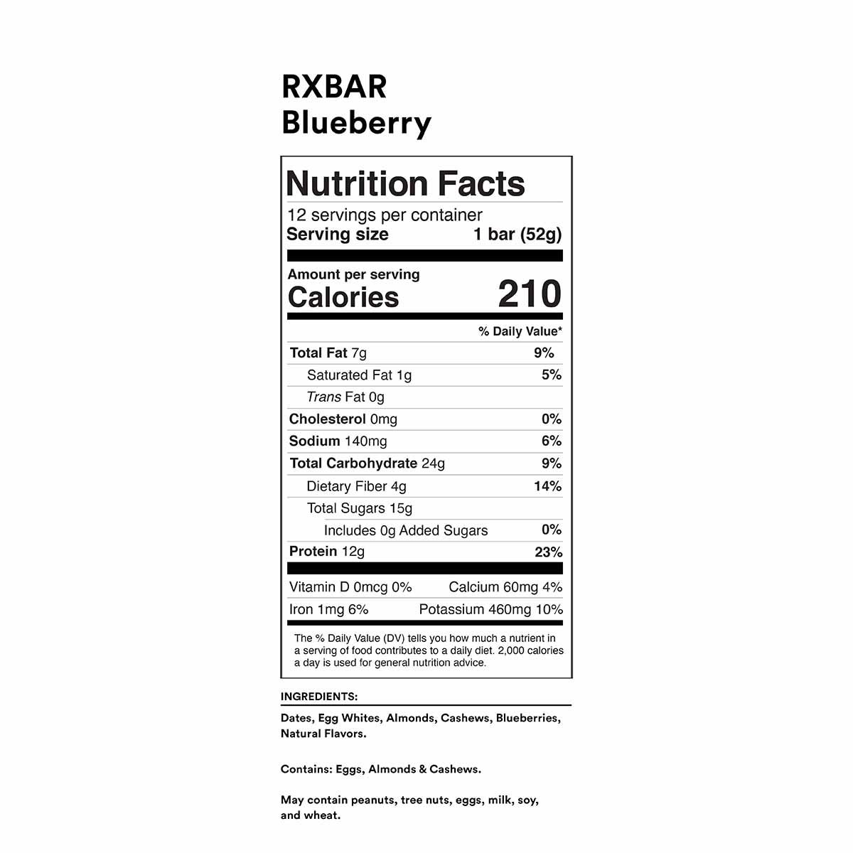 RXBar Blueberry Protein Bar | Harris Farm Online