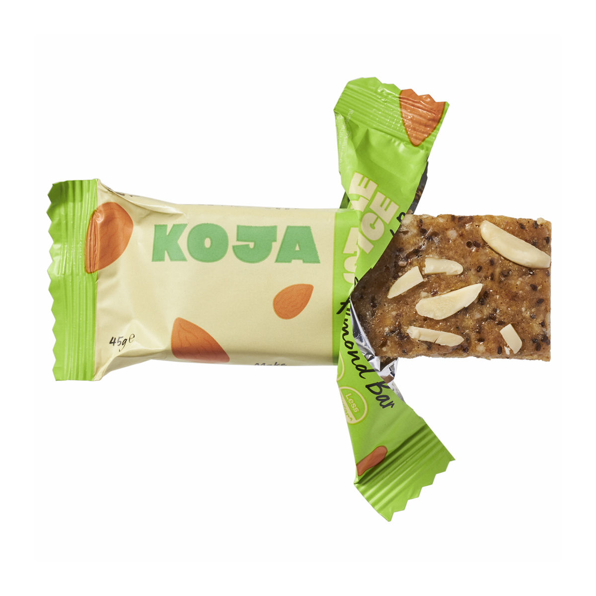 Koja Almond Bar Apple Spice 45g