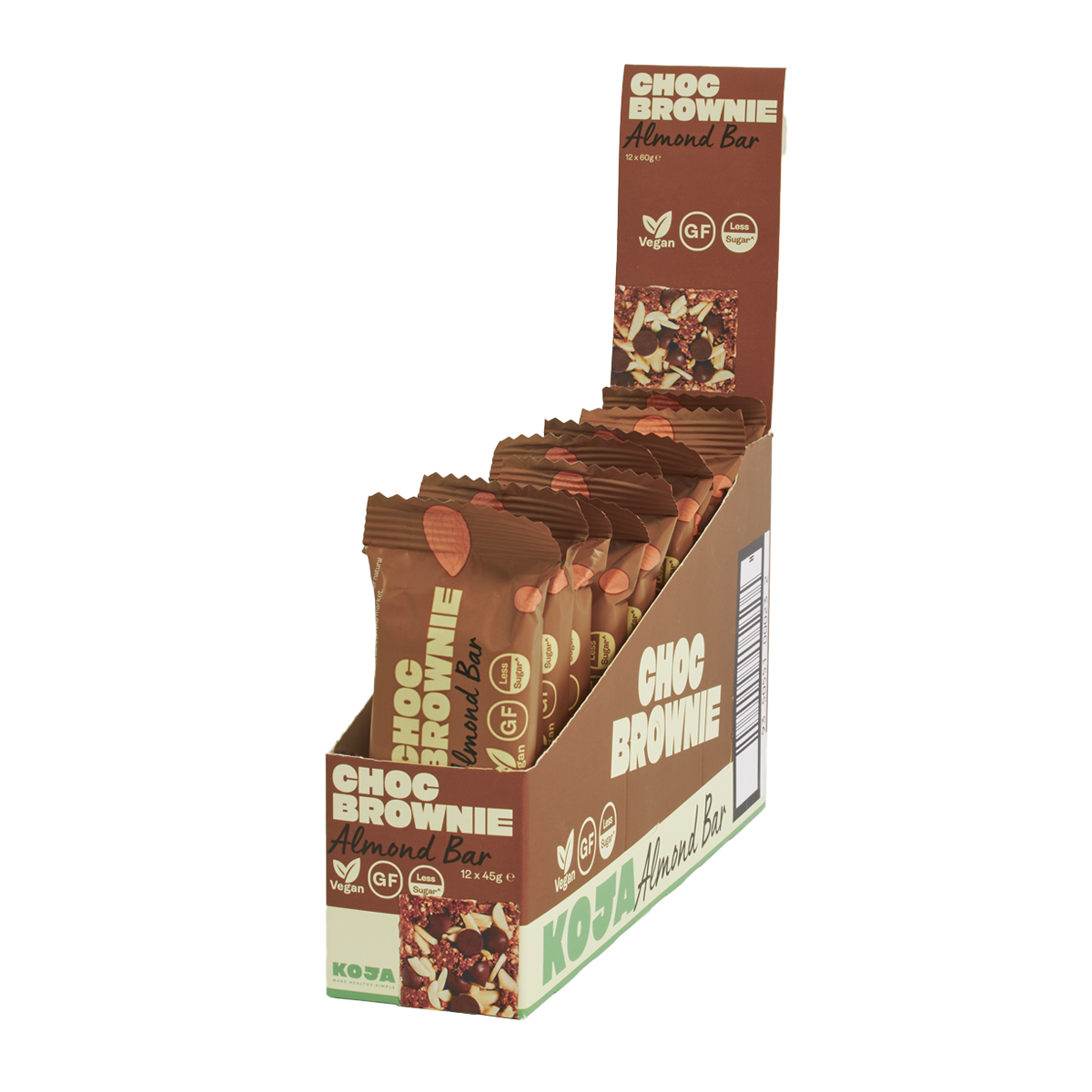 Koja Almond Bar Choc Brownie 45g