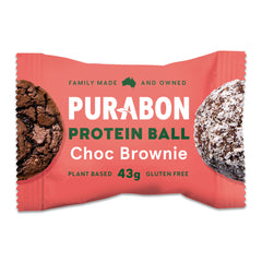 Purabon Protein Ball Choc Brownie 43g | Harris Farm Online 