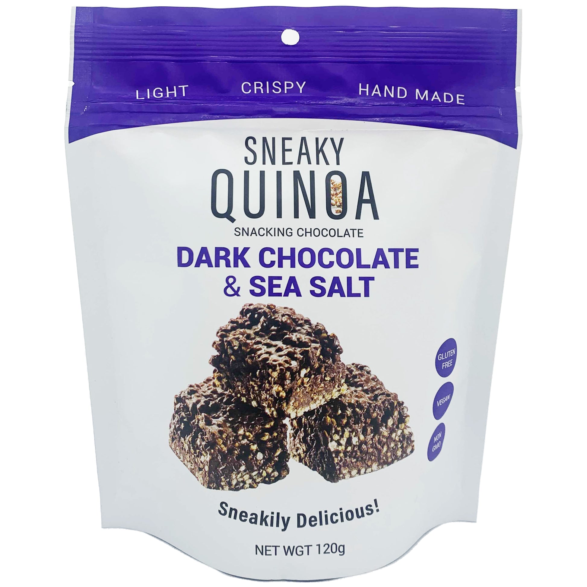 Sneaky Quinoa Dark Chocolate and Sea Salt | Harris Farm Online