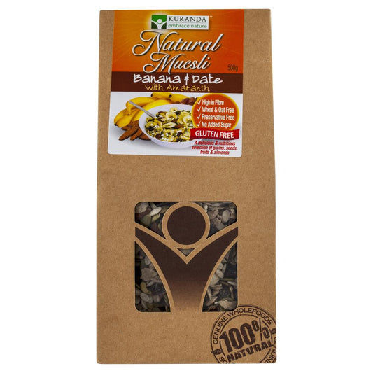 Kuranda Natural Muesli 500g , Grocery-Cereals - HFM, Harris Farm Markets
 - 1