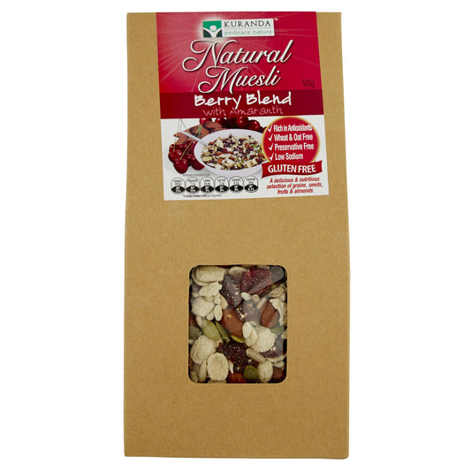Kuranda Muesli Berry 500g , Grocery-Cereals - HFM, Harris Farm Markets
 - 1