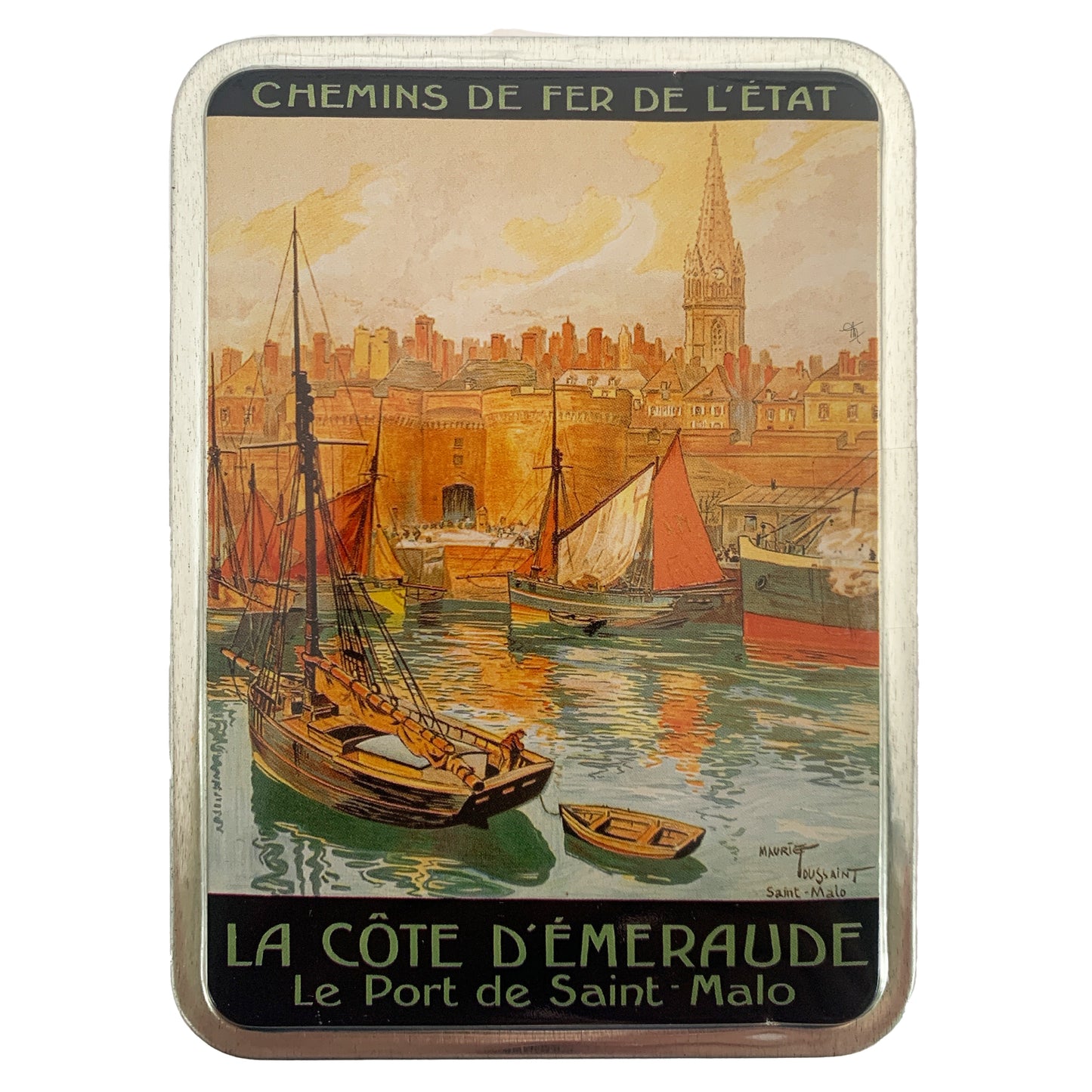 DeLaunay Leveille Caramels Saint Malo Tin | Harris Farm Online