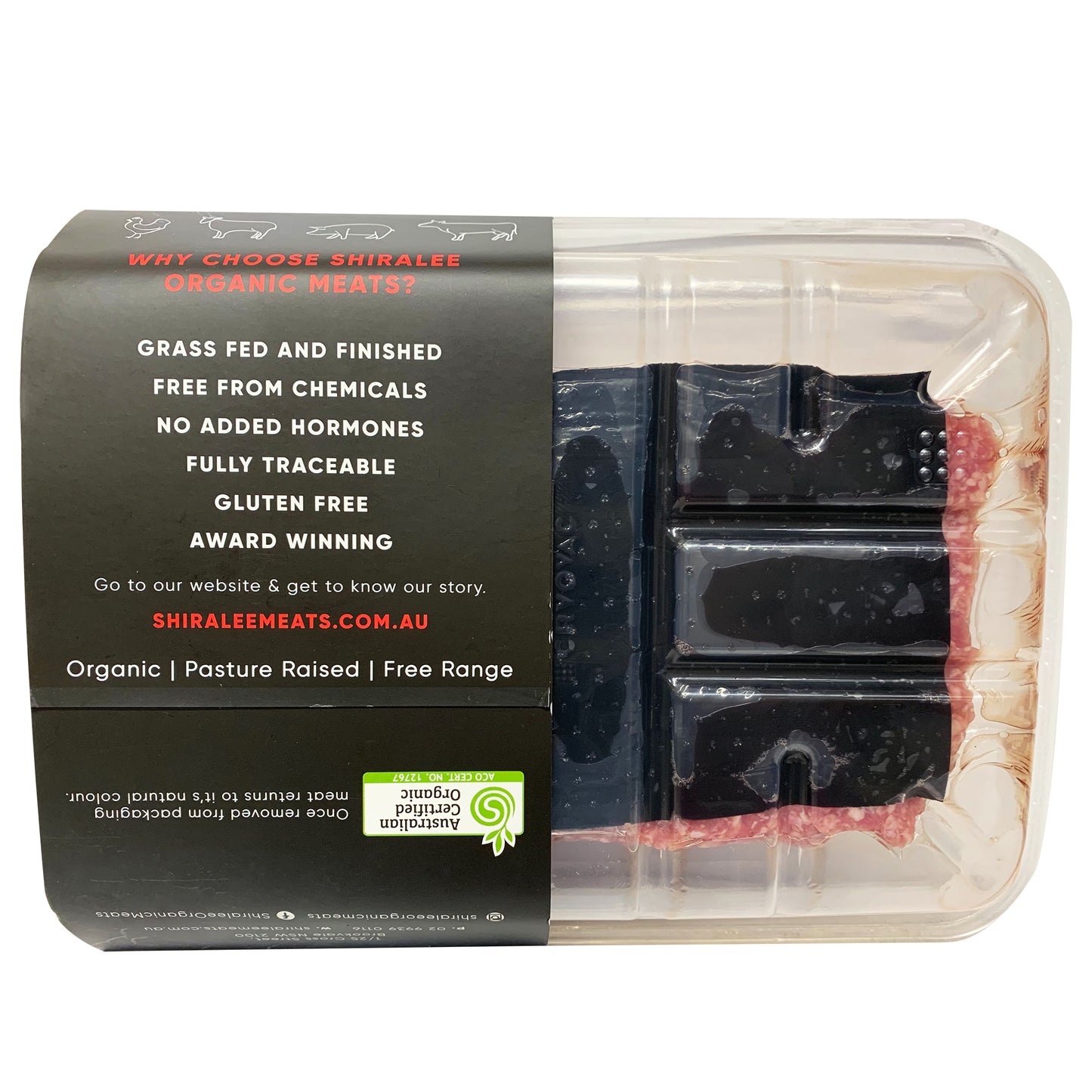 Shiralee Organic Lamb Mince 500g