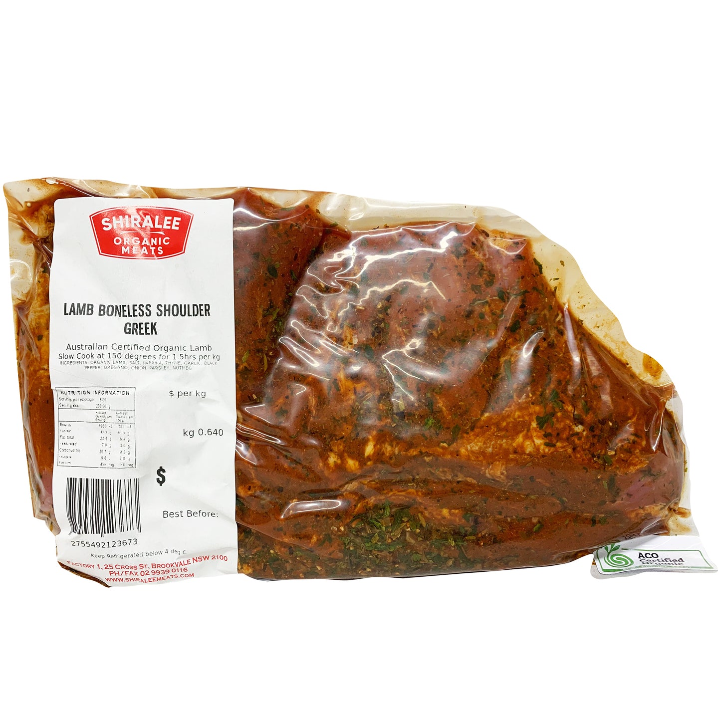 Shiralee Organic Lamb Boneless Shoulder | Harris Farm Online