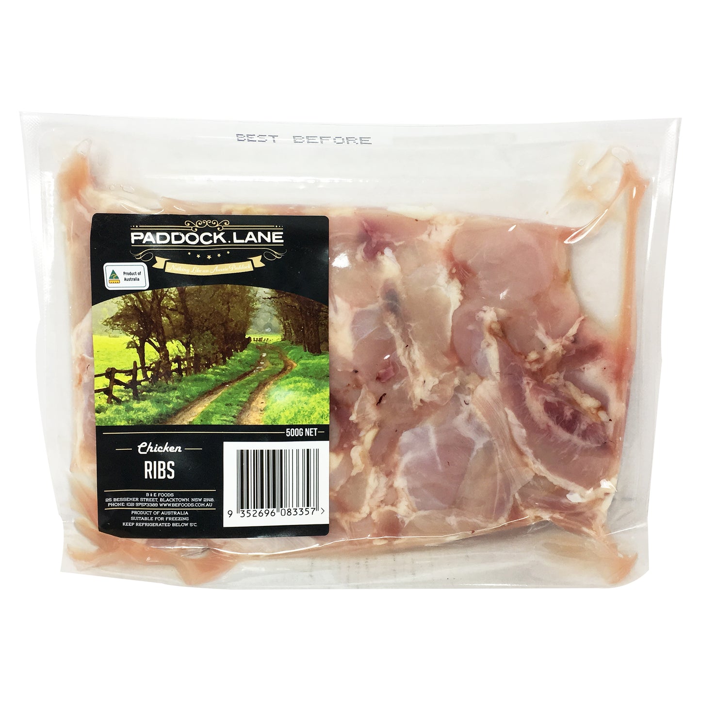 Paddock Lane Chicken Ribs 500g
