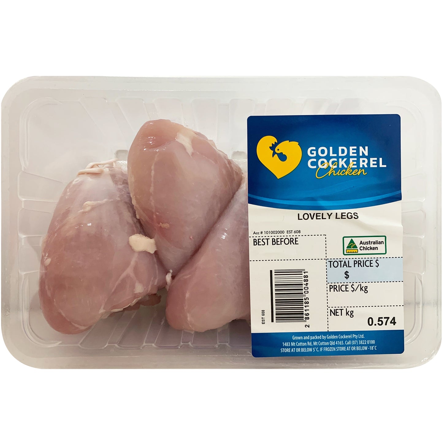 Golden Cockerel Chicken Lovely Legs 400-700g