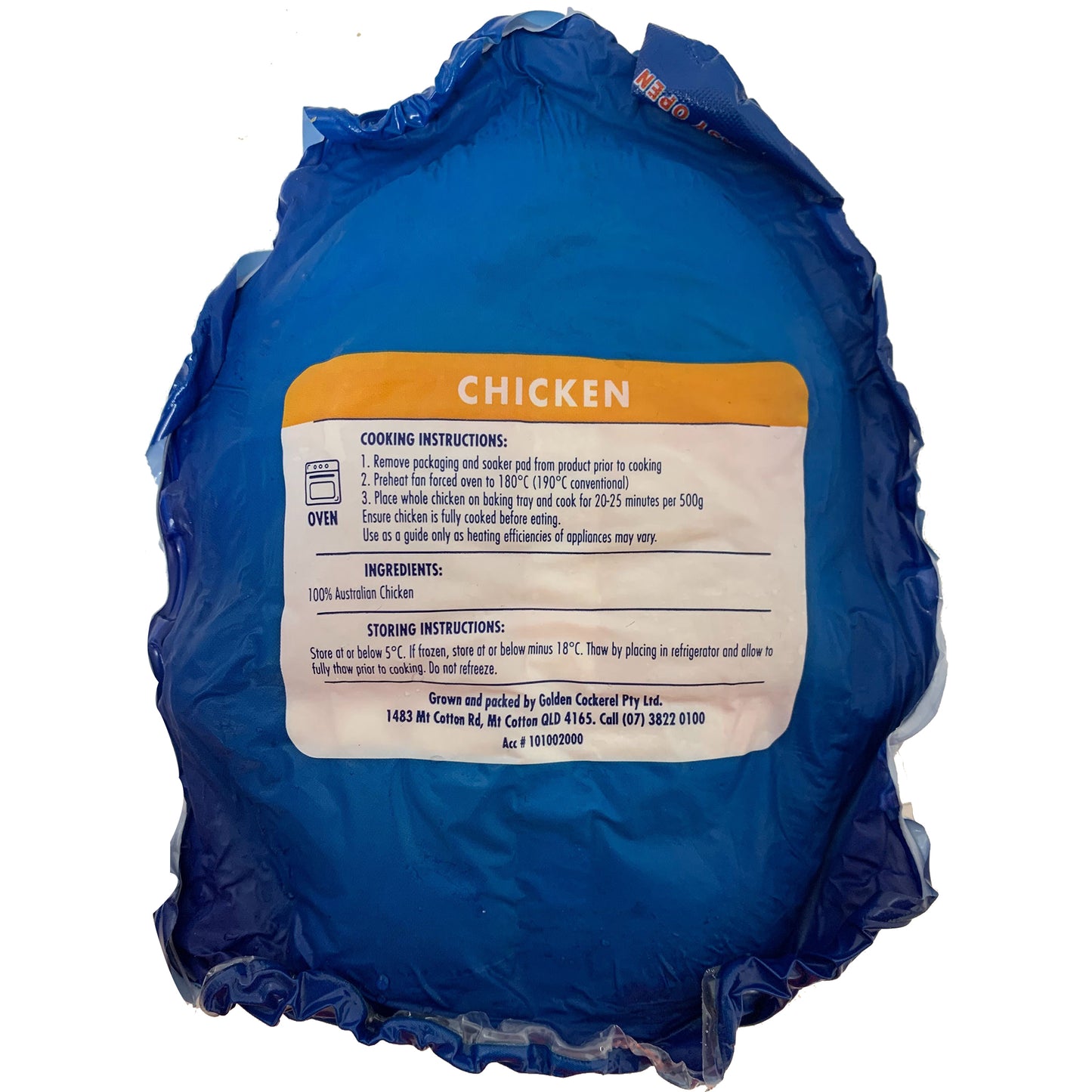 Golden Cockerel Chicken min 1.4kg
