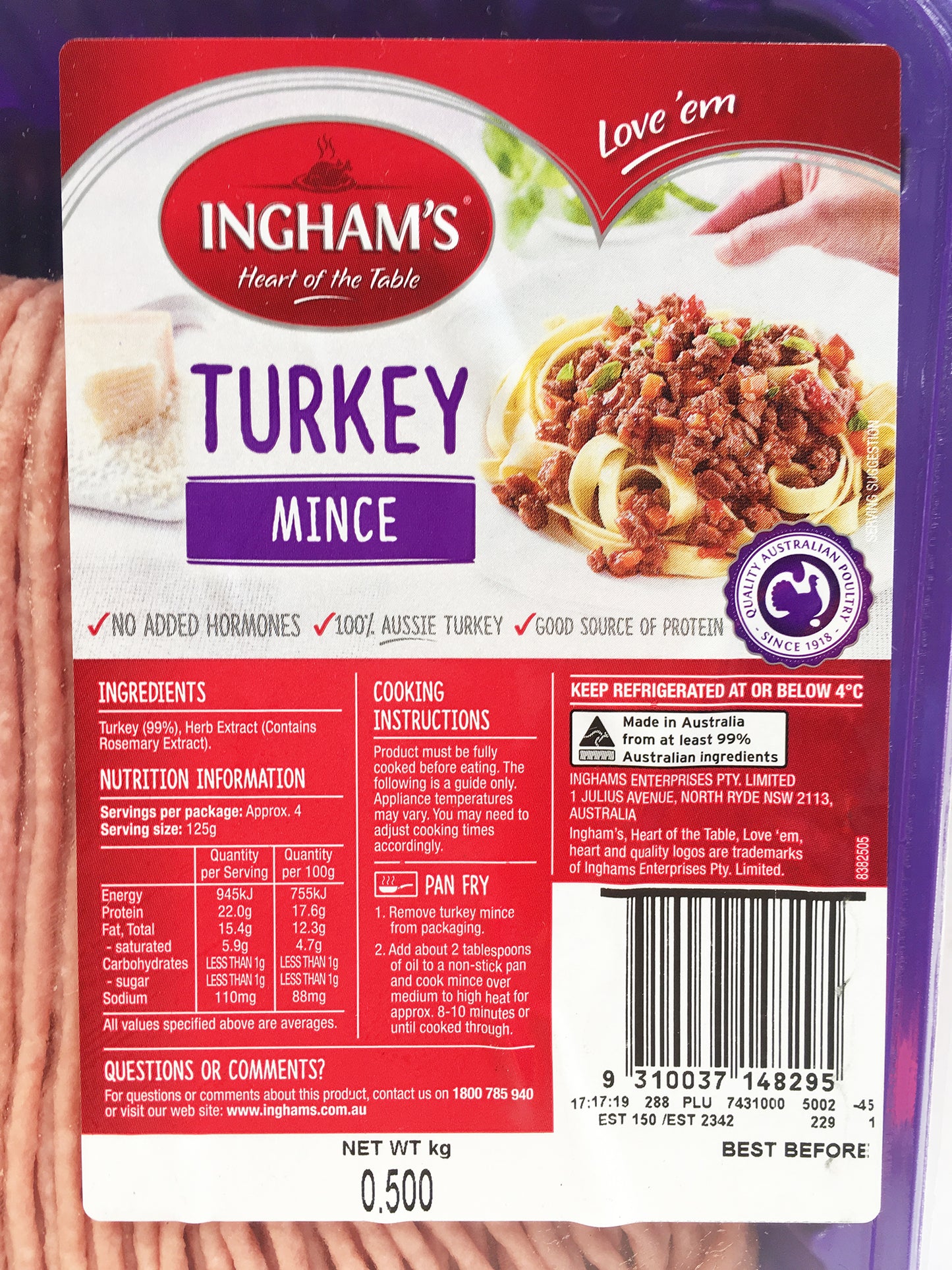Turkey - Mince | Harris Farm Online