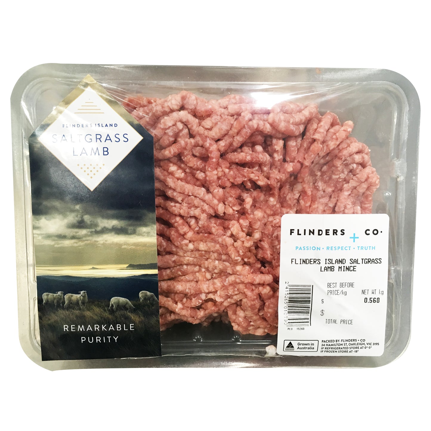 Flinders Island Lamb Mince 300-500g