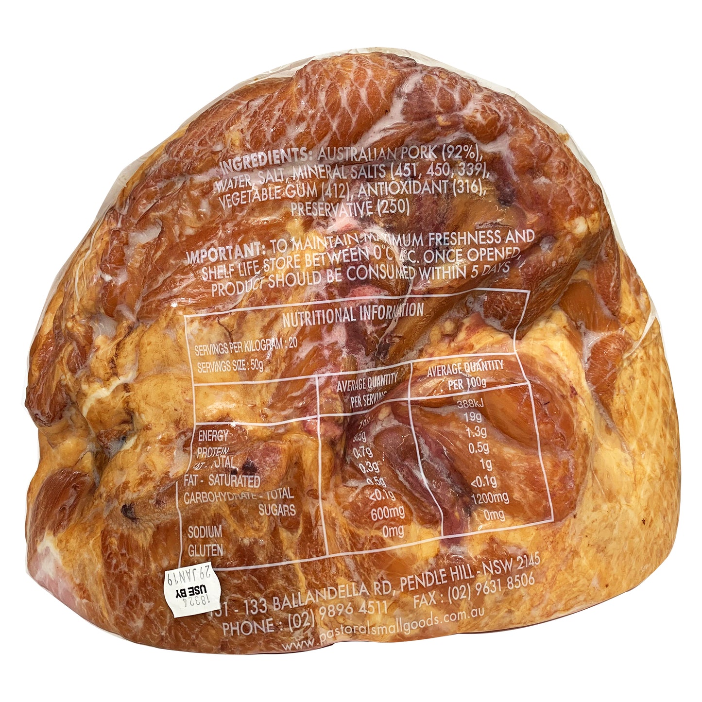Pastoral Half Leg Ham Bone In 4kg6kg