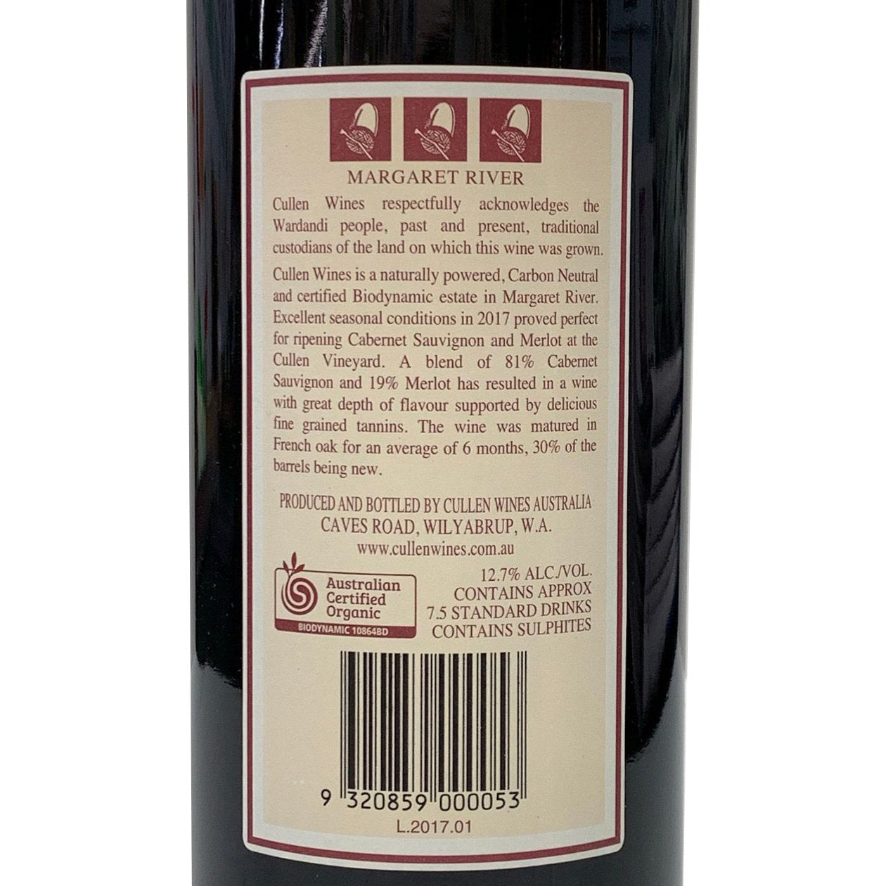 Cullen - Cabernet Sauvignon Merlot - Margaret River, Perth | Harris Farm Online