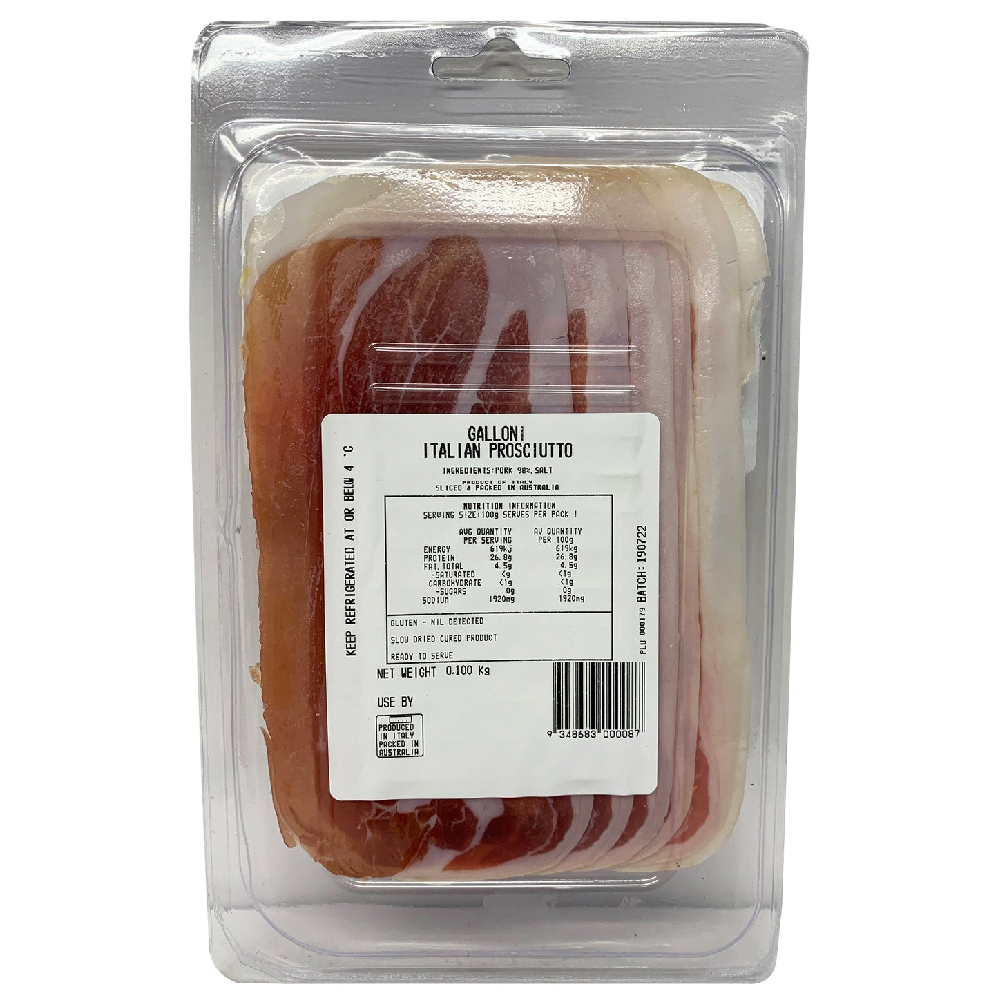 Galloni Prosciutto 100g