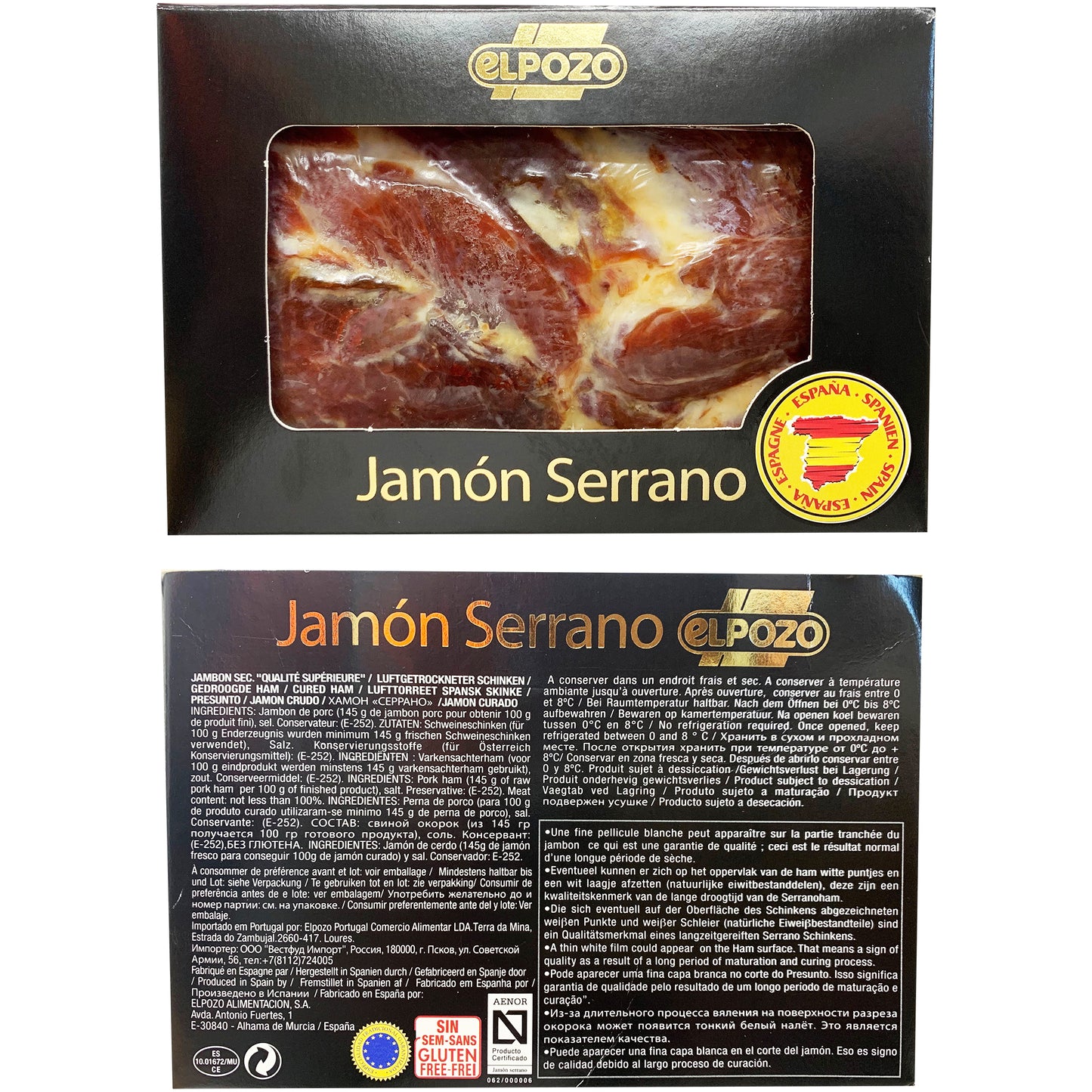 Deli - Jamon Serrano Block (900g) Elpozo
