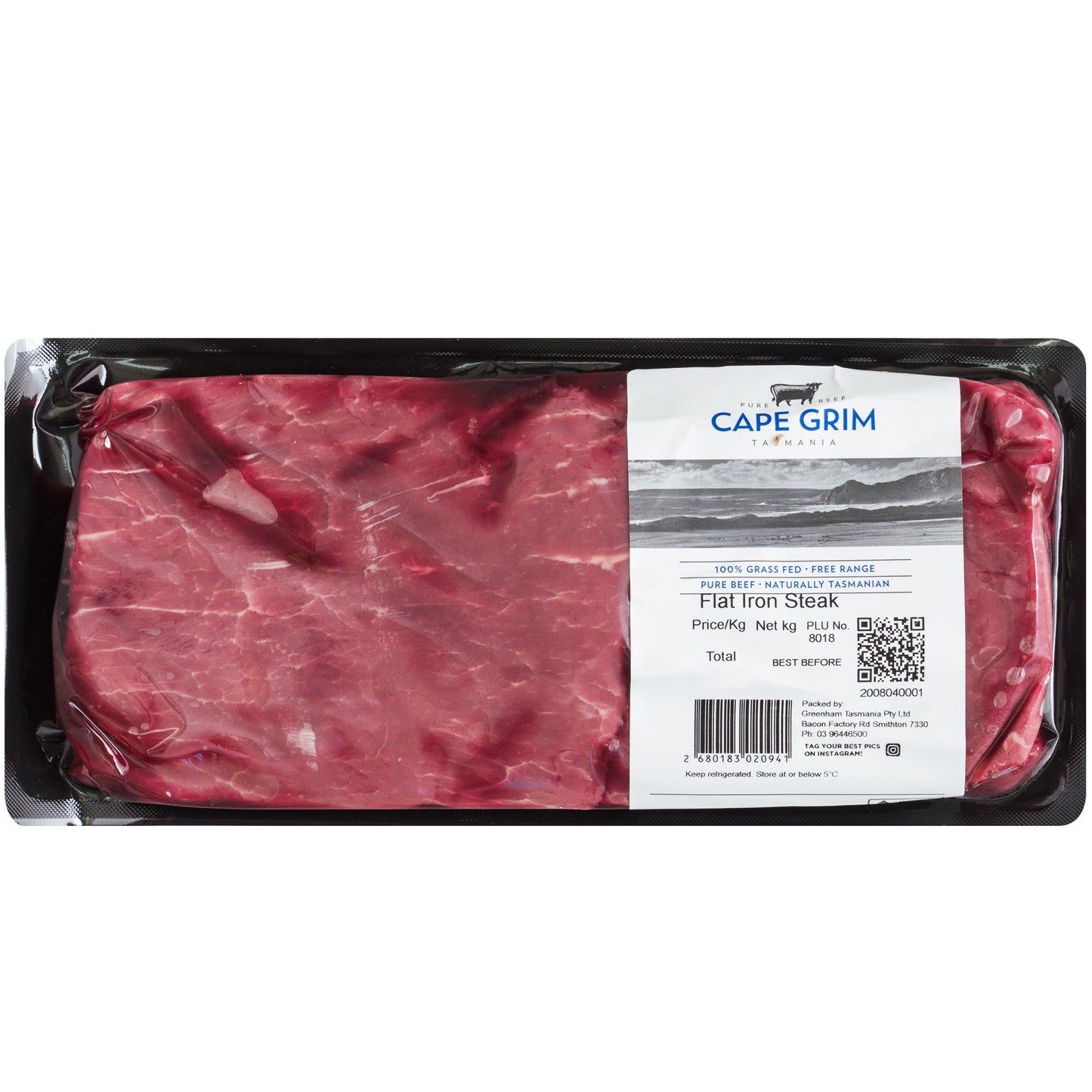 Cape Grim Beef Flat Iron Steaks 400-750g | Harris Farm Markets Online