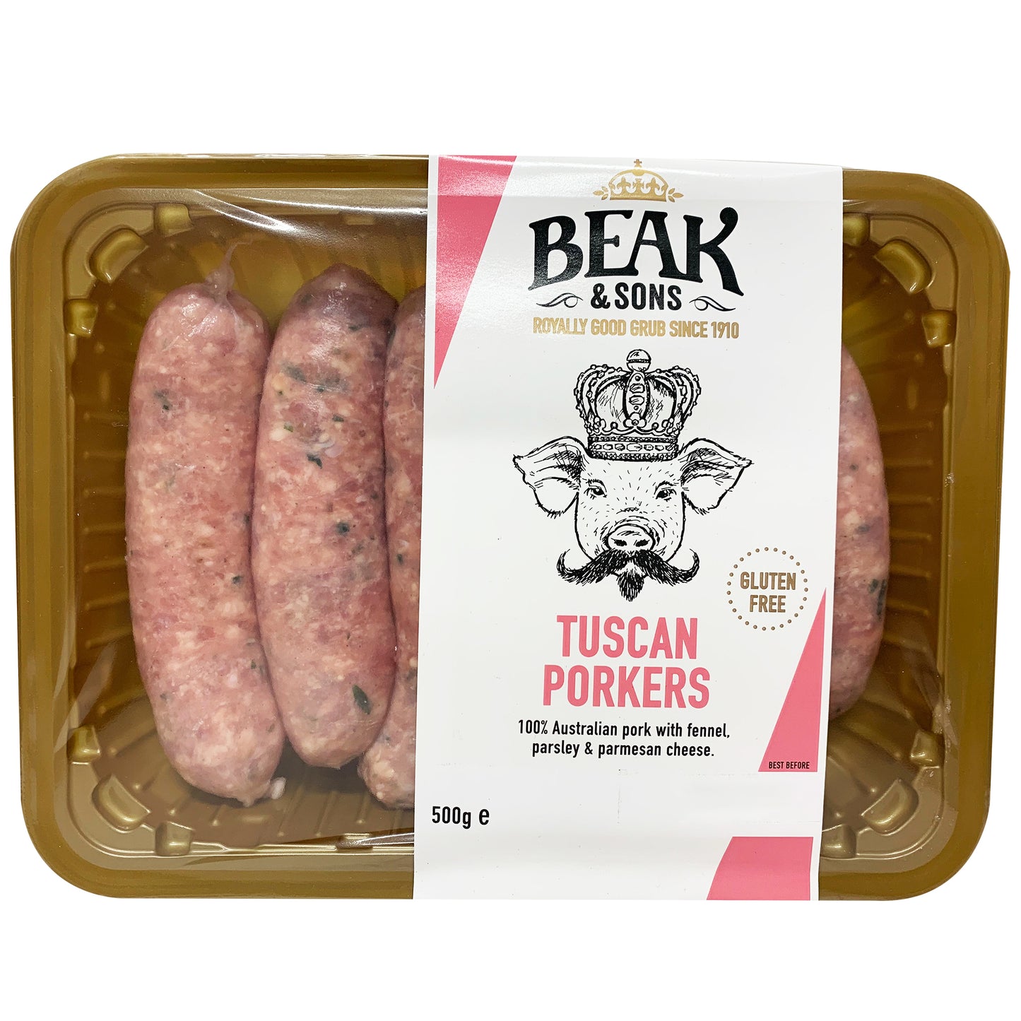 Sausages - Tuscan Pork - Beak & Sons | Harris Farm Online