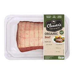 Cleaver's Organic Free Range and Grass Fed Beef Rump Cap Roast | Harris Farm Online