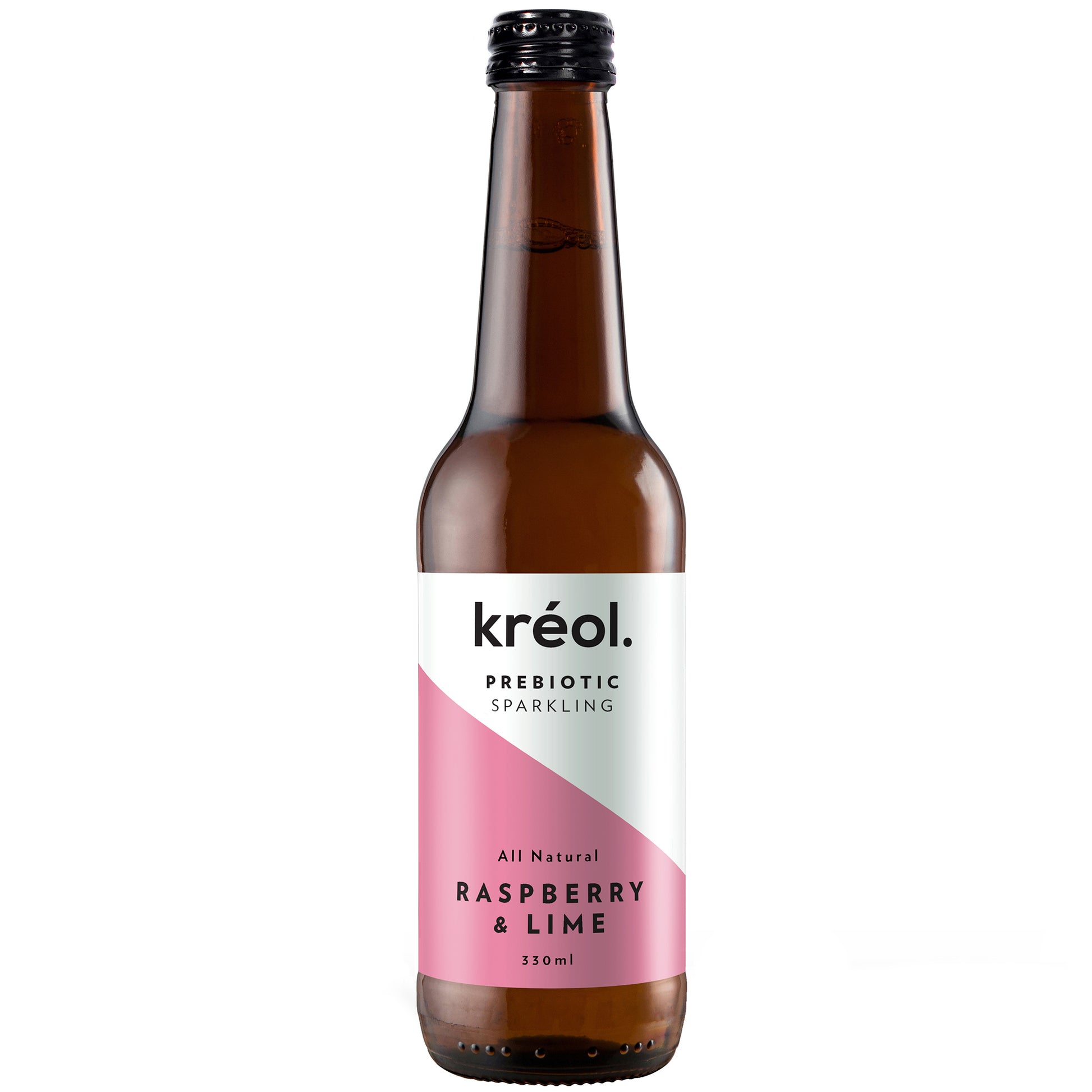 Kreol - Prebiotic Sparkling Drink - Raspberry & Lime | Harris Farm Online
