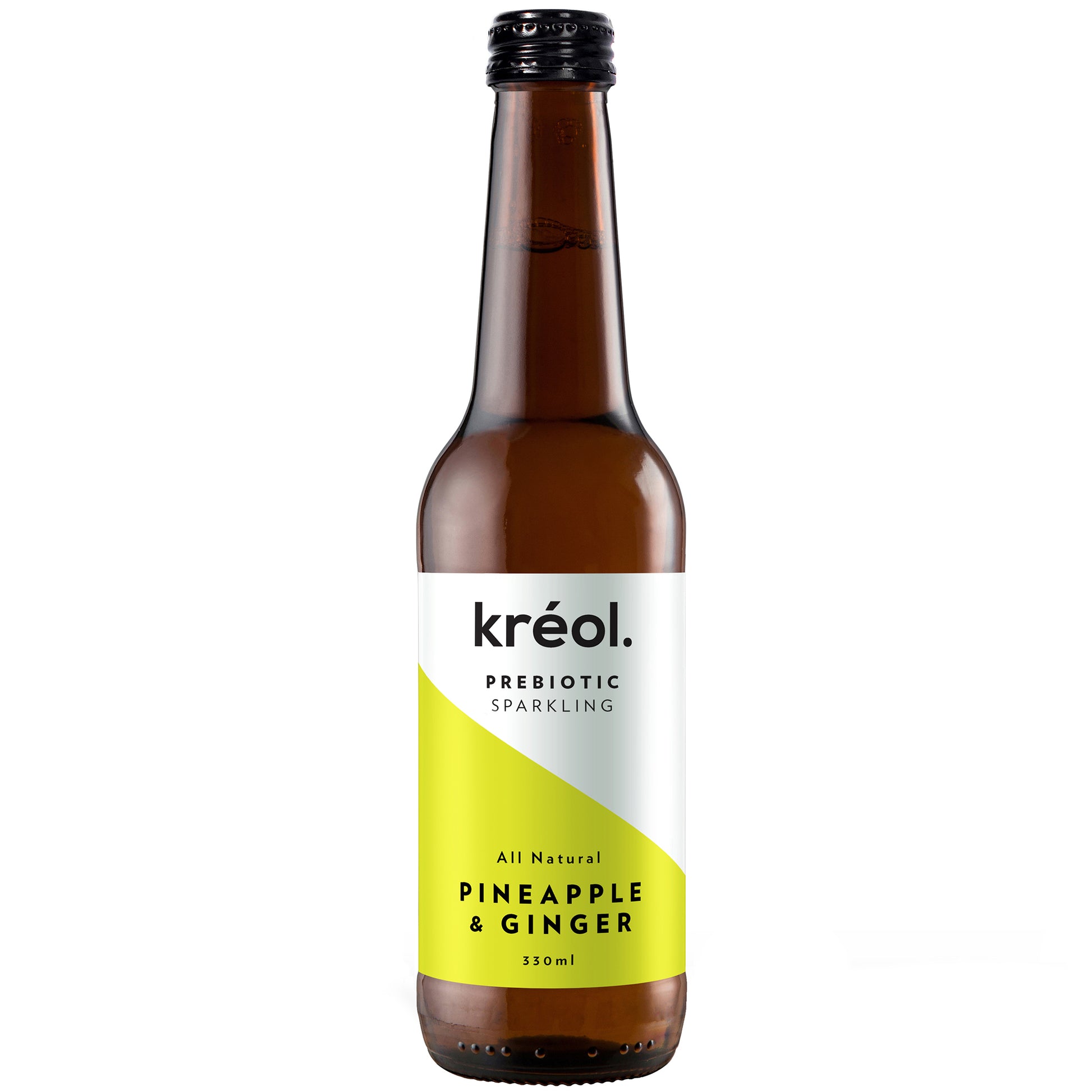 Kreol - Prebiotic Sparkling Drink - Pineapple & Ginger | Harris Farm Online