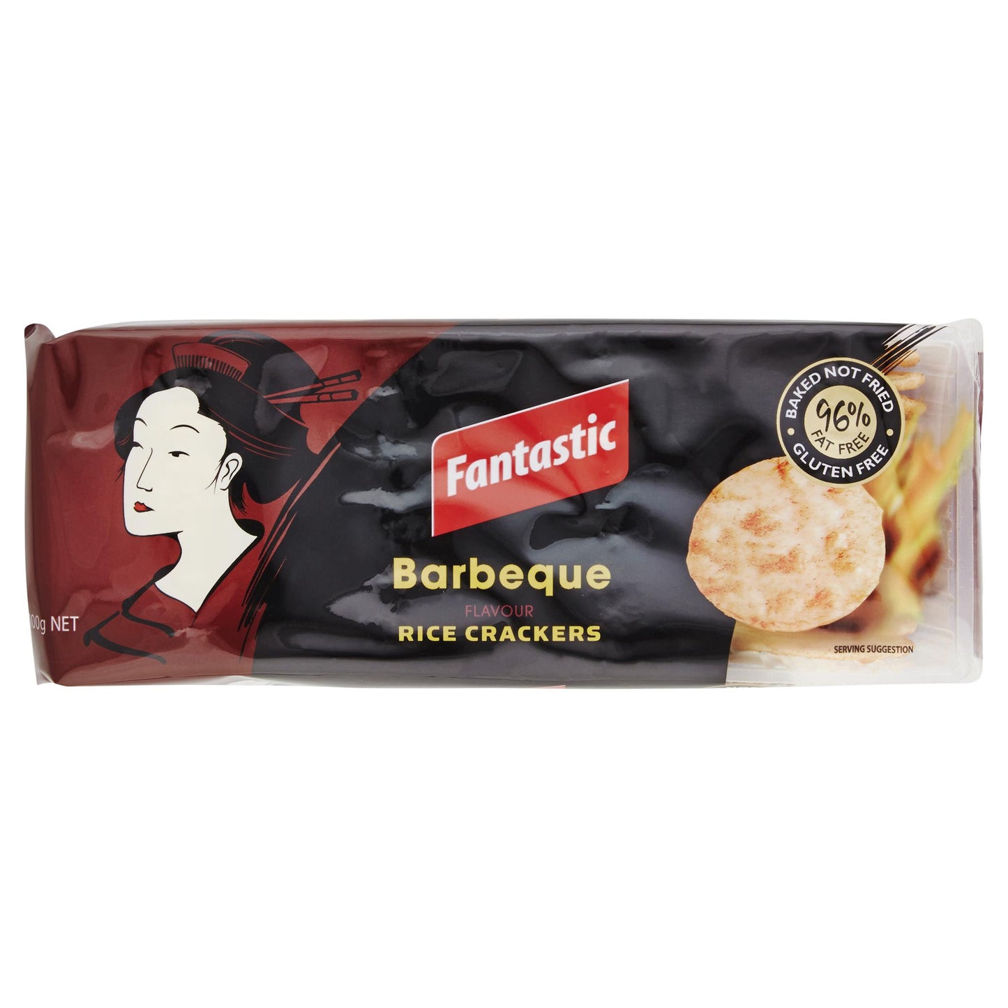 Fantastic Rice Cracker Bbq 100g , Grocery-Biscuits - HFM, Harris Farm Markets
- 1