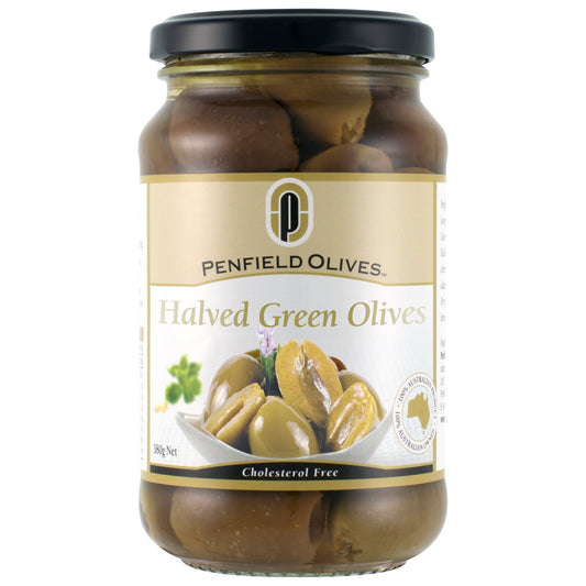 Penfield Olives - Halved Green Olives | Harris Farm Online