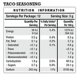 Mission Taco Seasoning Mix 35g