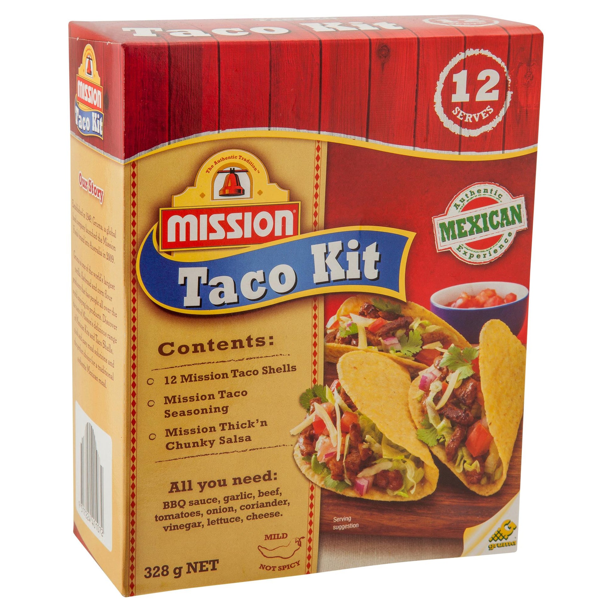 Mission Taco Dinner Kit 310g , Z-Bakery - HFM, Harris Farm Markets
 - 2