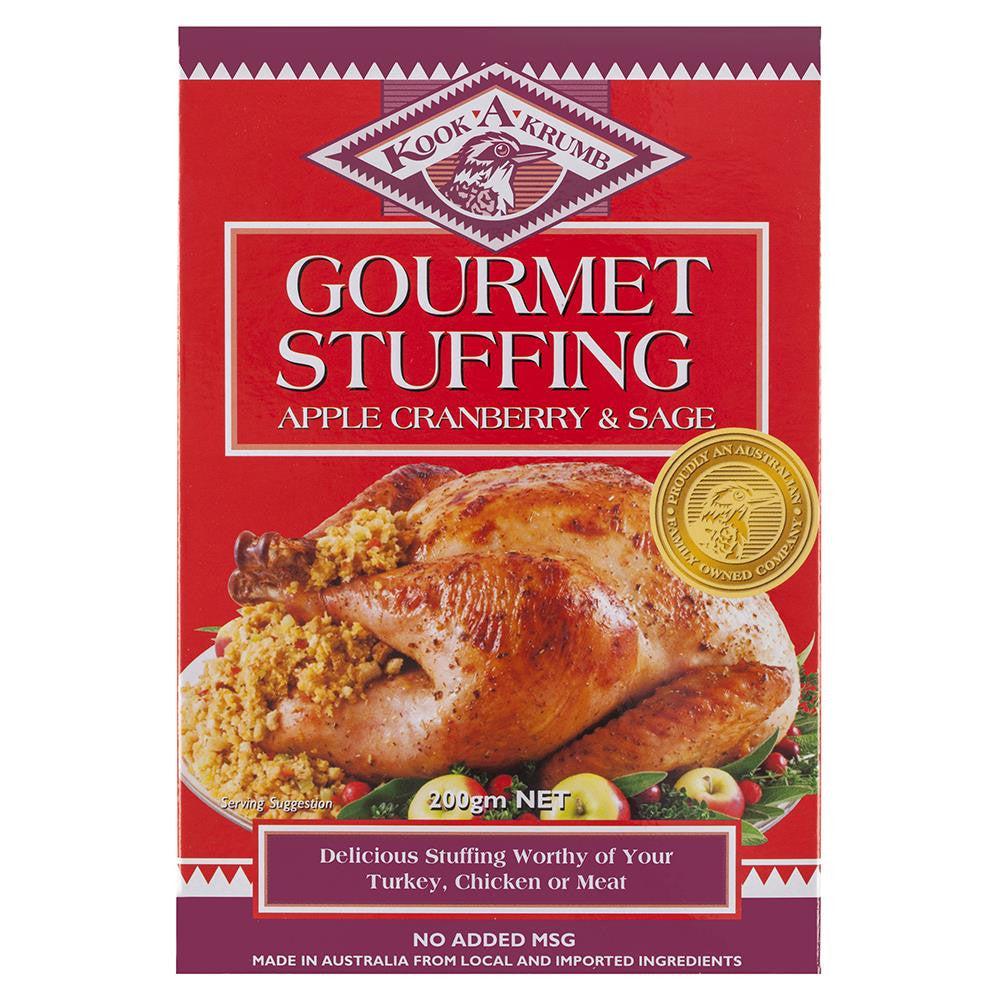 Kook A Krumb - Gourmet Stuffing - Apple Cranberry & Sage | Harris Farm Online