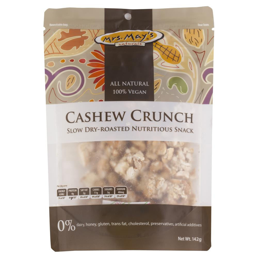 Mrs Mays Cashew Crunch 142g , Grocery-Nuts - HFM, Harris Farm Markets
 - 1