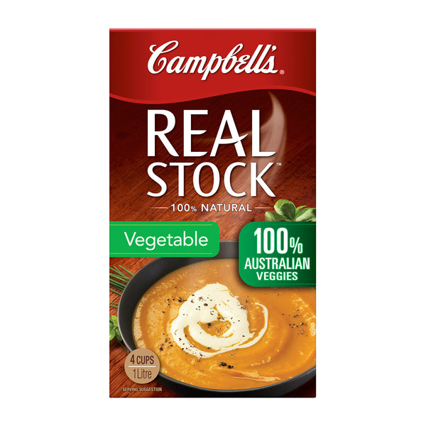 Campbells Real Stock Vegetable 1L