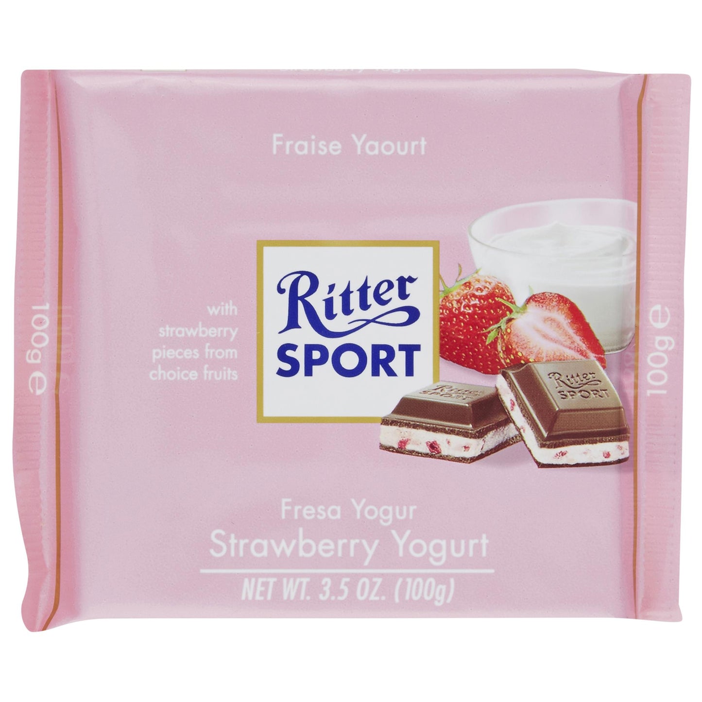 Ritter Strawberry Yoghurt Milk Chocolate 100g , Grocery-Confection - HFM, Harris Farm Markets
- 1