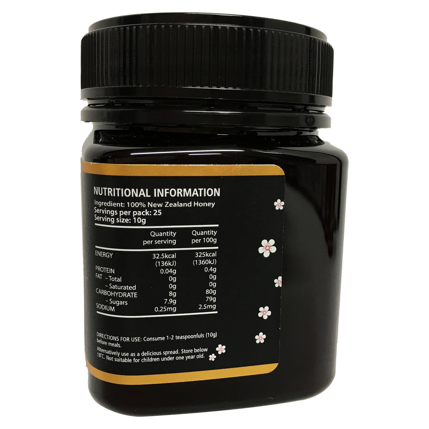 Premium NZ Manuka Honey UMF +10 250g