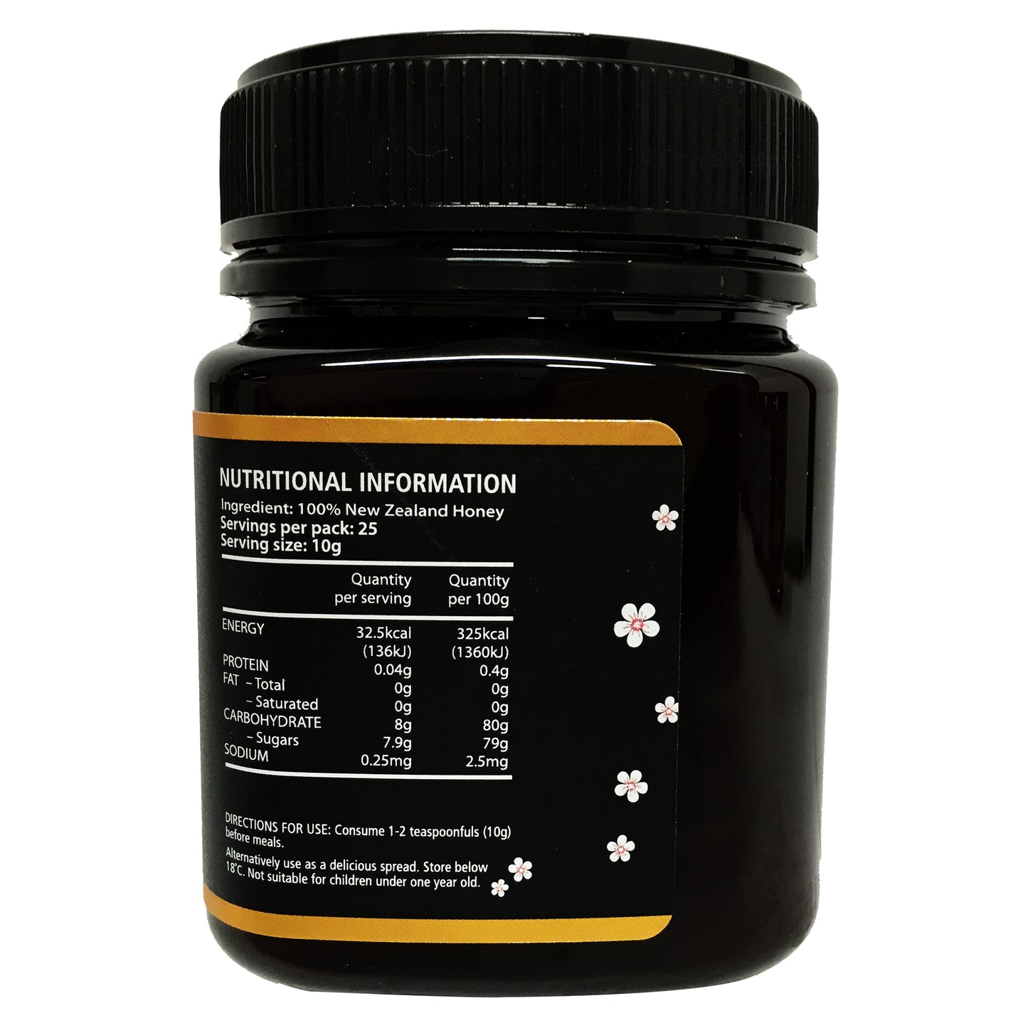 Premium NZ Manuka Honey UMF 15+ 250g