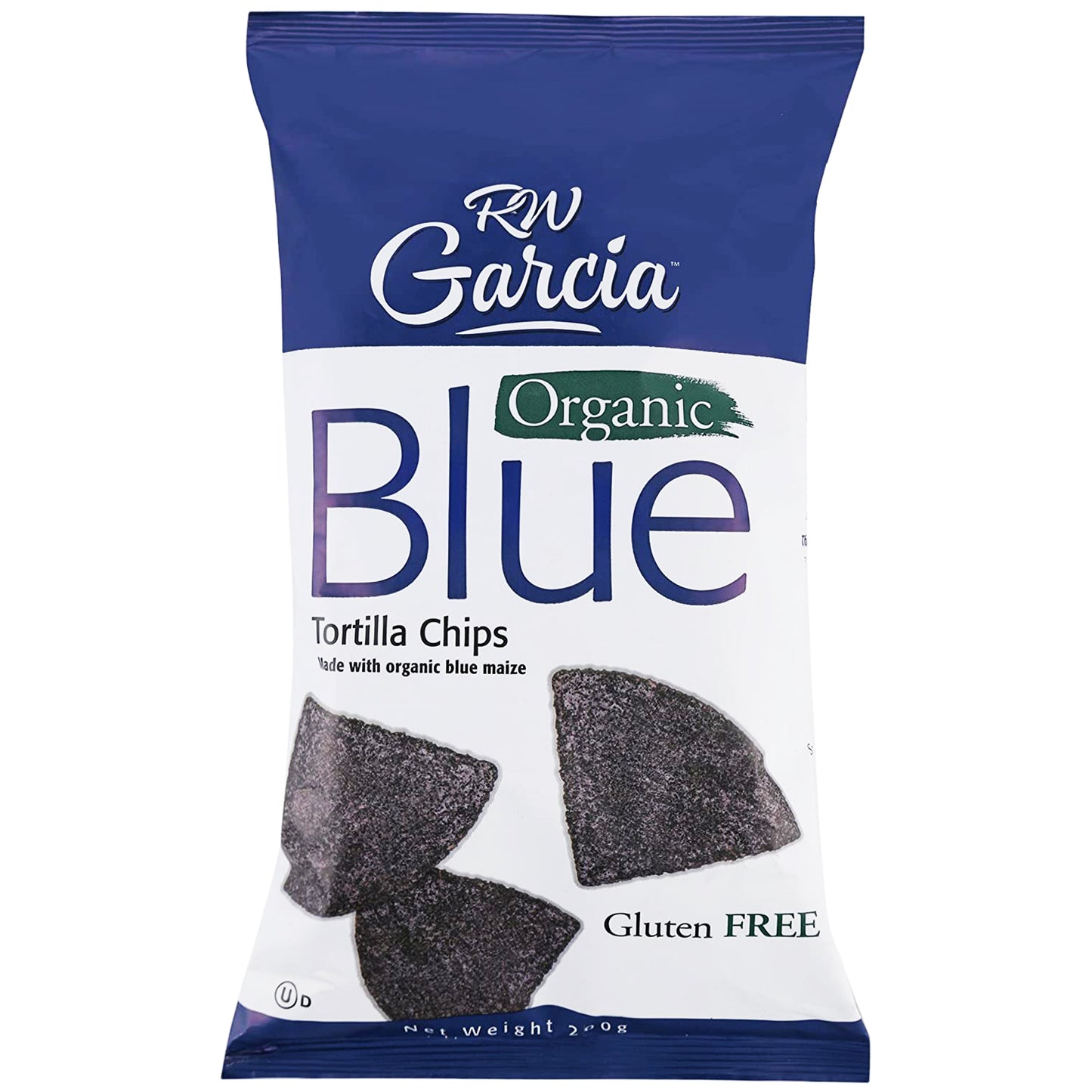 RW Garcia - Tortilla Chips - Blue Maize - Organic & Gluten Free (200g)