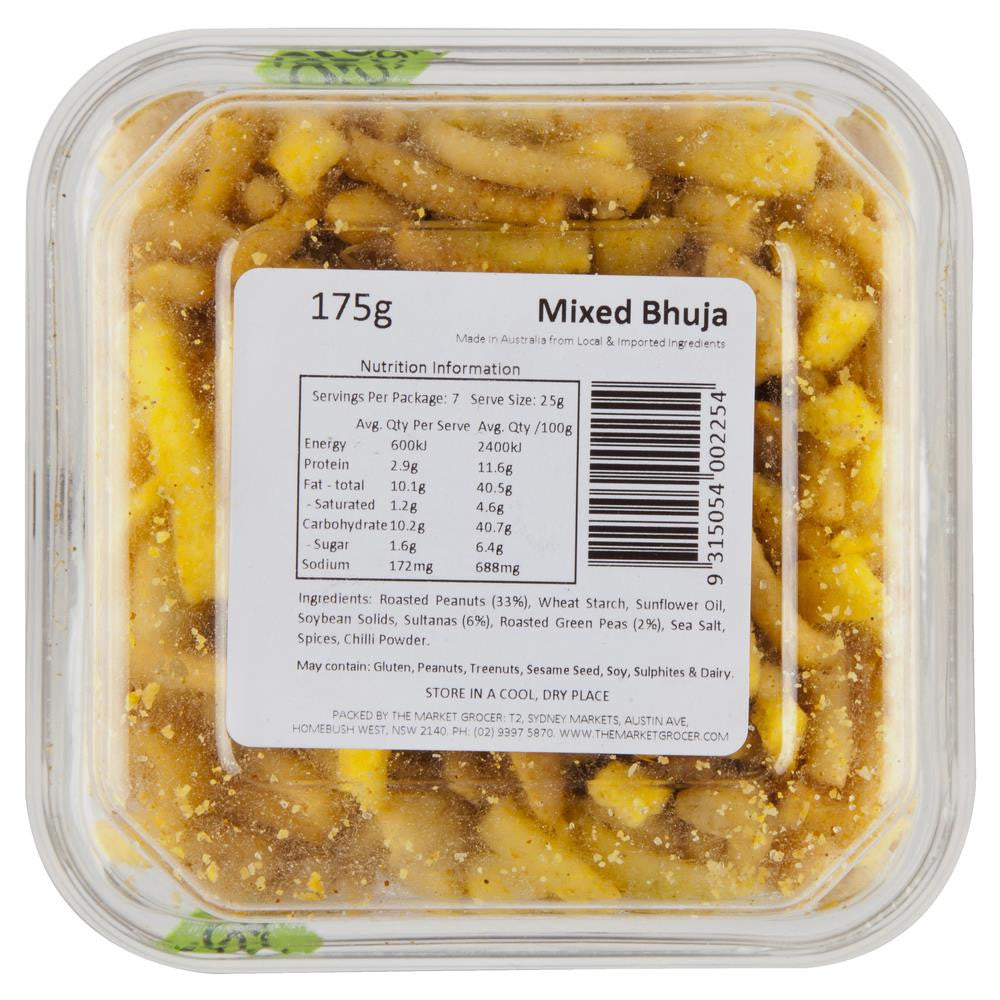 Market Grocer Mixed Bhuja 175g , Grocery-Nuts - HFM, Harris Farm Markets
- 2