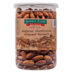 Harris Farm Almonds Raw 400g , Grocery-Nuts - HFM, Harris Farm Markets
 - 1