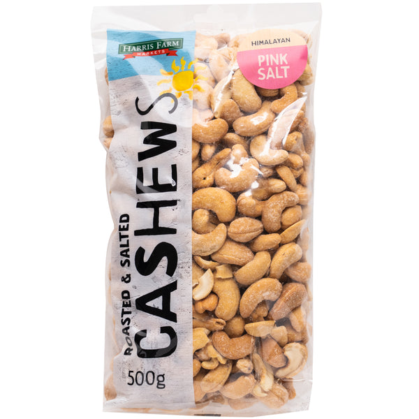 Harris Farm Cashews Roasted and Salted 500g Harris Farm Markets