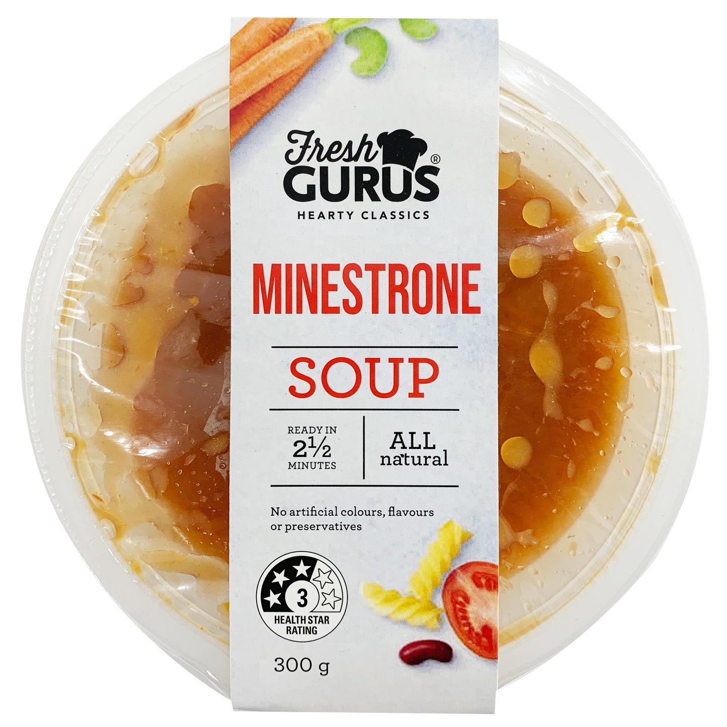 Fresh Gurus Minestrone Soup | Harris Farm Online