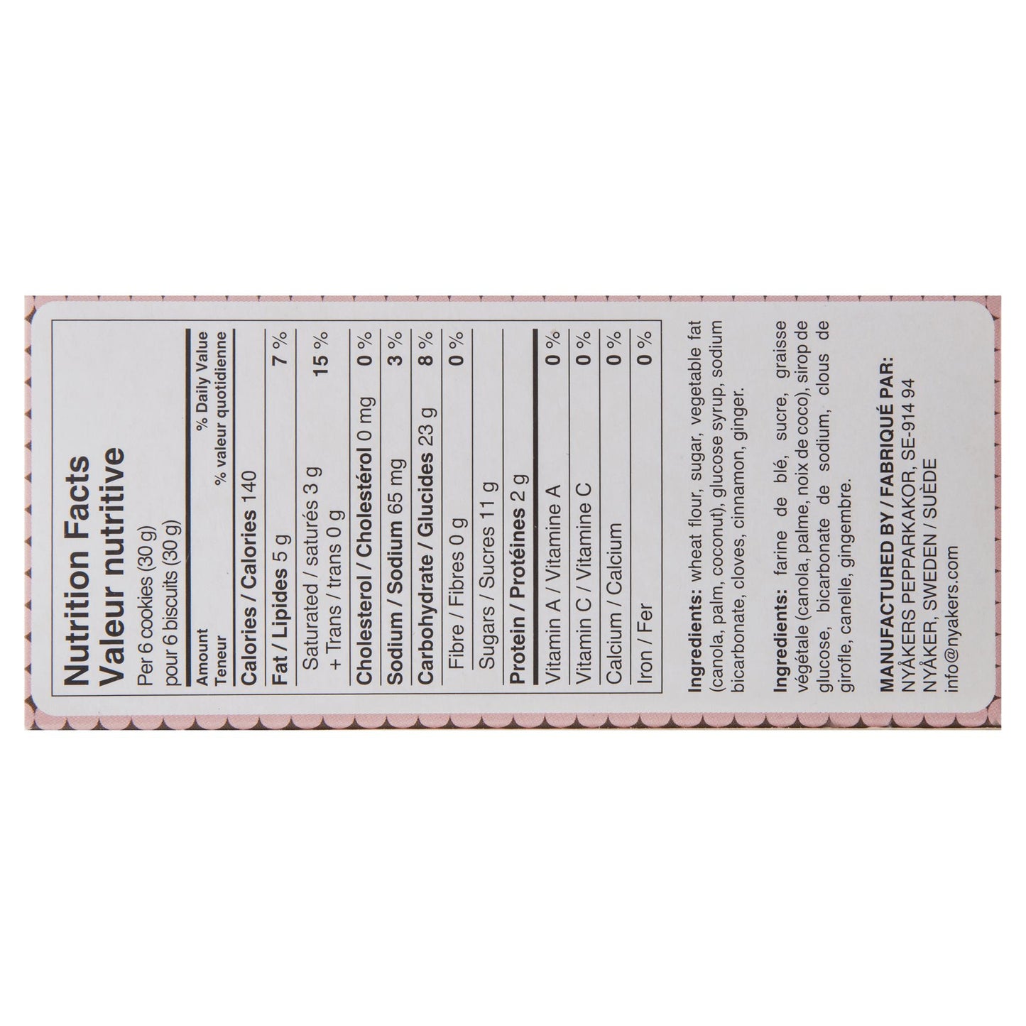 Nyakers Ginger Snaps 150G 150g , Grocery-Biscuits - HFM, Harris Farm Markets
- 2